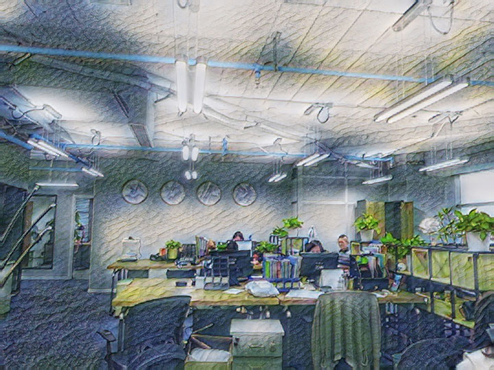 vue du bureau