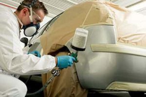 Polyurethane automotive paint